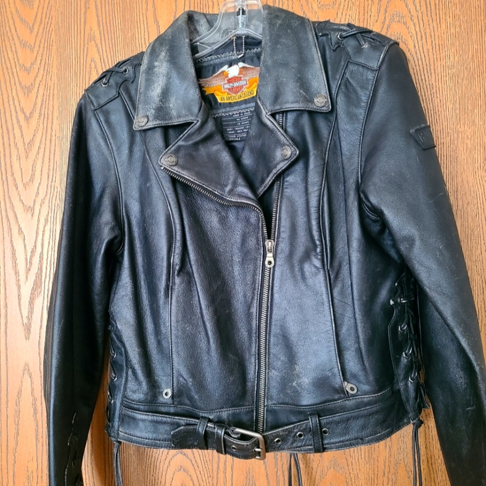 Harley Davidson Motorcycle jacket women's L